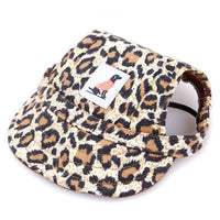 HKM-1763133 Dog Baseball Cap for Small to Medium Pets - Polyester Adjustable Hat for Puppies and Cats