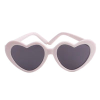 HKM-1763773 Heart-Shaped Sunglasses for Pets ¨C Colorful Plastic Shades for Dogs and Cats