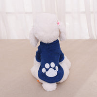 HKM-1764029 Cozy Two-Legged Dog Sweater in Solid Colors for Stylish Pets