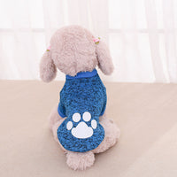 HKM-1764029 Cozy Two-Legged Dog Sweater in Solid Colors for Stylish Pets