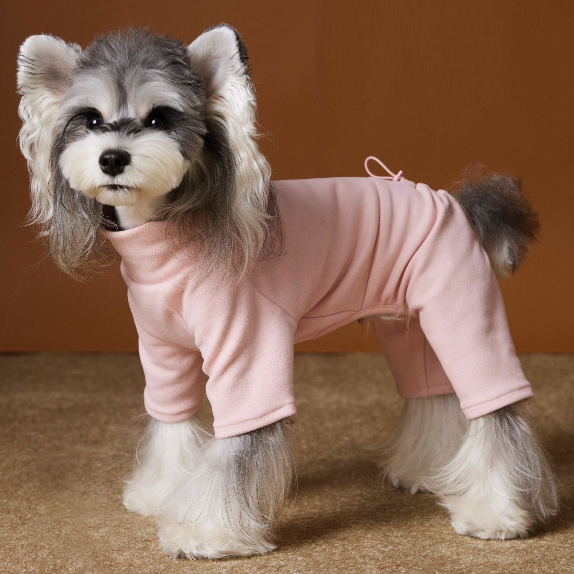 HKM-1764541 Comfortable Skin-Friendly Four-Leg Bottoming Shirt for Pets in Blue and Pink
