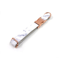 HKM-1766717 Marble Rose Gold Pet Collar for Medium to Extra Large Dogs