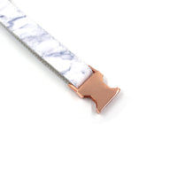 HKM-1766717 Marble Rose Gold Pet Collar for Medium to Extra Large Dogs