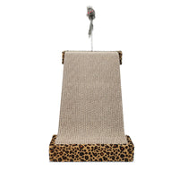 HKM-1767997 Leopard Print Corrugated Cat Scratch Board with Replaceable Scratch Surface