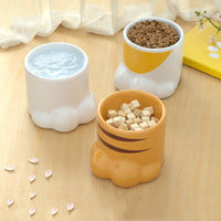 HKM-1770685 High Neck Ceramic Cat and Dog Bowl with Large Capacity for Comfortable Feeding