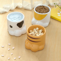 HKM-1770685 High Neck Ceramic Cat and Dog Bowl with Large Capacity for Comfortable Feeding