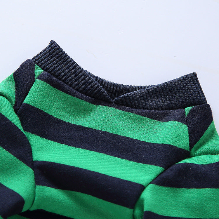 HKM-1771325 Fashionable Cotton Dog Clothes in Red/Blue and Blue/Green, Available in Sizes S-XL