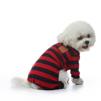HKM-1771325 Fashionable Cotton Dog Clothes in Red/Blue and Blue/Green, Available in Sizes S-XL