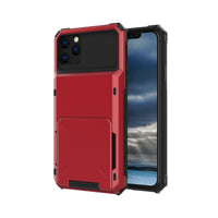 HKM-177171 Two-in-One Flip Card Phone Case for iPhone and Samsung Devices with Drop Protection