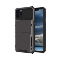 HKM-177171 Two-in-One Flip Card Phone Case for iPhone and Samsung Devices with Drop Protection