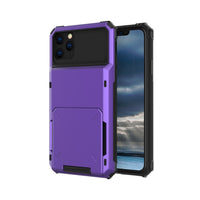 HKM-177171 Two-in-One Flip Card Phone Case for iPhone and Samsung Devices with Drop Protection