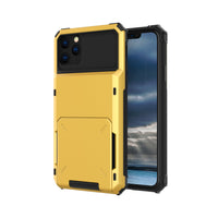 HKM-177171 Two-in-One Flip Card Phone Case for iPhone and Samsung Devices with Drop Protection