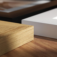 HKM-177171 Wooden Photo Frames in Black and White for Various Picture Sizes 3.5x5 to 12x16