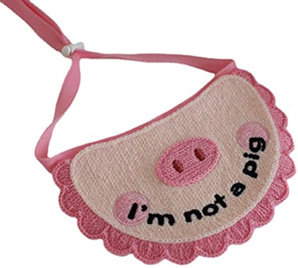 HKM-1771965 Super Soft Crocheted Cat Towel with Adorable Pig Decoration for Pets