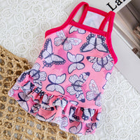 HKM-1772861 Summer Fruit Sling Vest for Dogs - Lightweight Polyester in Various Styles and Sizes