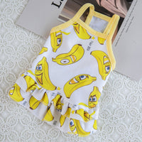 HKM-1772861 Summer Fruit Sling Vest for Dogs - Lightweight Polyester in Various Styles and Sizes