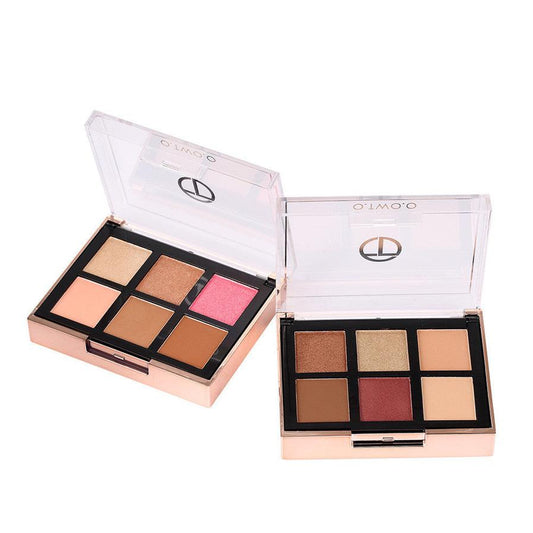 HKM-177363 O.TWO.O 8-Color Eyeshadow Palette for Even Skin Tone and Concealment