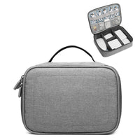 HKM-177363 Portable Protective Cover for Mobile Hard Disk and Cables in Imitation Leather