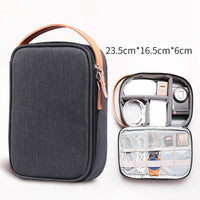 HKM-177363 Portable Protective Cover for Mobile Hard Disk and Cables in Imitation Leather
