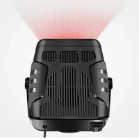 HKM-177491 12V/24V Portable Car Heater Fan for Windshield Defogging and Demisting