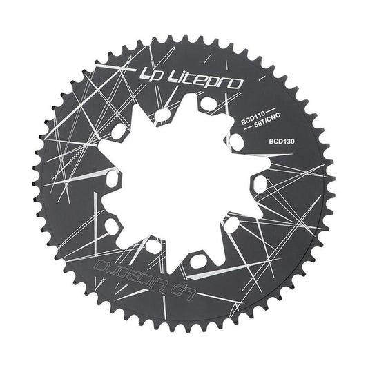 HKM-177491 Folding Bicycle 110BCD Universal Chainring for Enhanced Performance