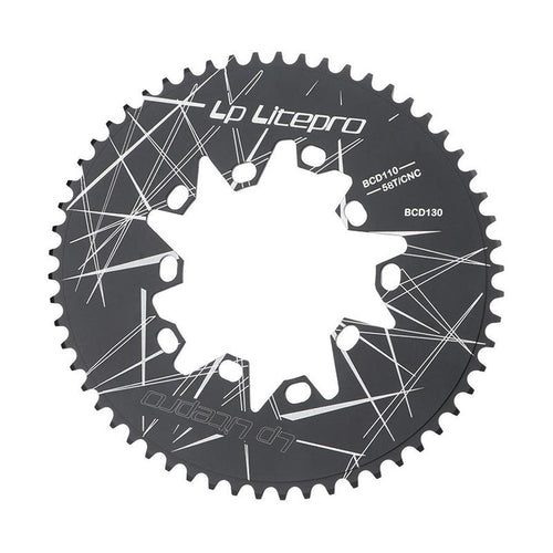 HKM-177491 Folding Bicycle 110BCD Universal Chainring for Enhanced Performance