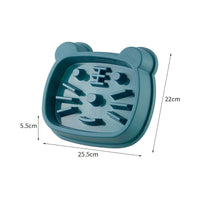 HKM-1776445 Slow Feeding Bowl for Small and Medium-Sized Dogs in Multi-Color Options