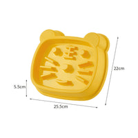 HKM-1776445 Slow Feeding Bowl for Small and Medium-Sized Dogs in Multi-Color Options