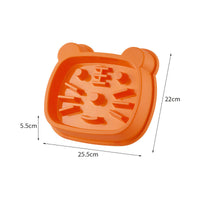 HKM-1776445 Slow Feeding Bowl for Small and Medium-Sized Dogs in Multi-Color Options