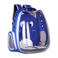 HKM-1776701 Breathable Nylon Pet Backpack for Cats and Dogs - Convenient Space Bag in Multiple Colors