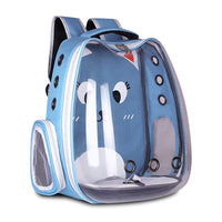 HKM-1776701 Breathable Nylon Pet Backpack for Cats and Dogs - Convenient Space Bag in Multiple Colors
