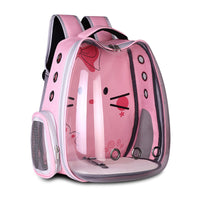 HKM-1776701 Breathable Nylon Pet Backpack for Cats and Dogs - Convenient Space Bag in Multiple Colors
