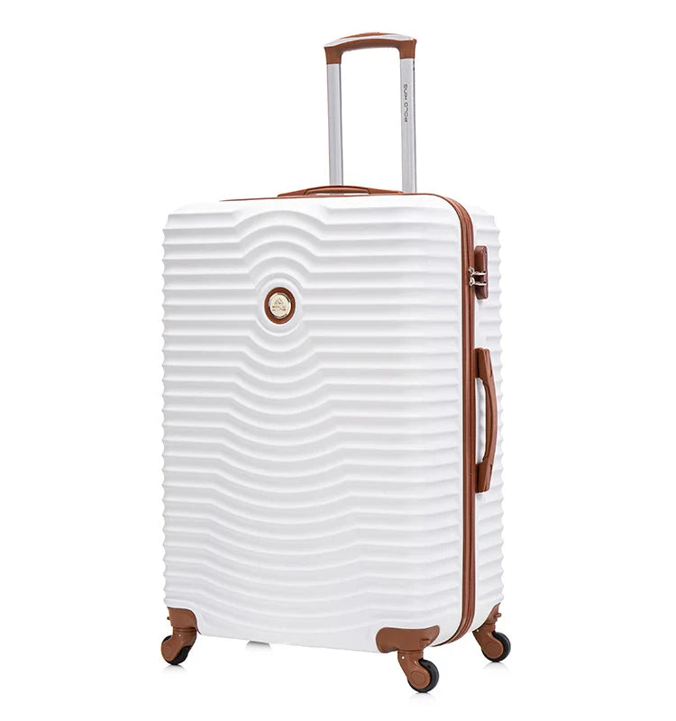 HKM-177683 Lightweight Durable 3-Piece Travel Suitcase Set - Trolley Luggage Bags for Effortless Travel