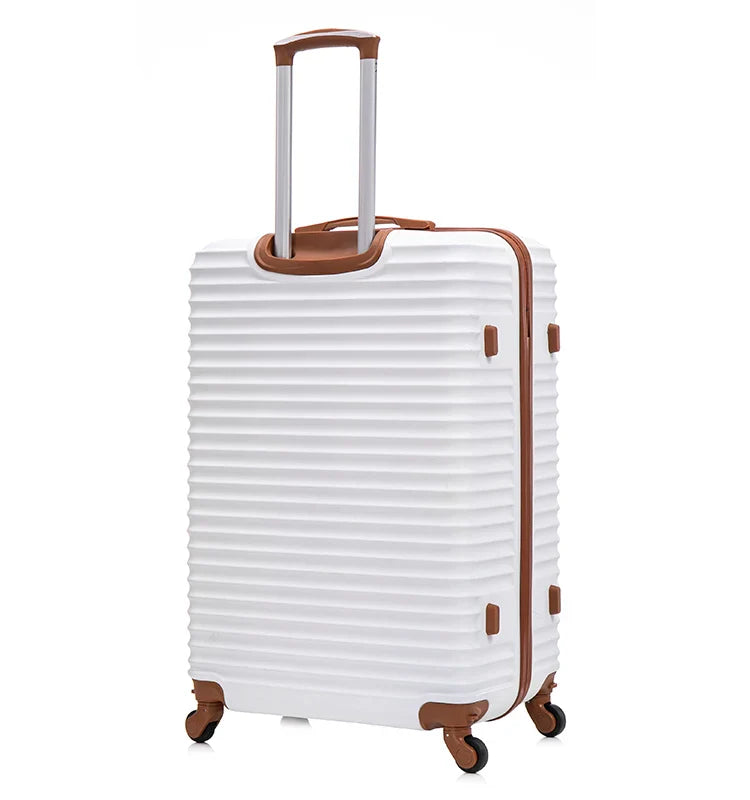 HKM-177683 Lightweight Durable 3-Piece Travel Suitcase Set - Trolley Luggage Bags for Effortless Travel
