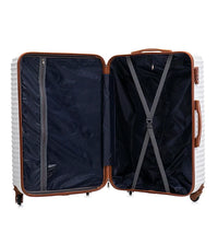 HKM-177683 Lightweight Durable 3-Piece Travel Suitcase Set - Trolley Luggage Bags for Effortless Travel