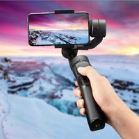 HKM-178003 Three-Axis Handheld Stabilizer for Smooth Shooting - Black, ABS Material, 2200mAh Battery