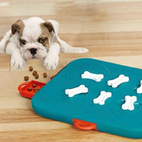 HKM-1781053 Interactive Treasure Hunt Puzzle Toy for Pets - Engaging Food Spill Adventure