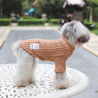 HKM-1783997 Acrylic High Elastic Pet Sweater in Solid Colors for All Sizes