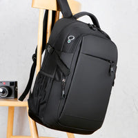 HKM-178515 15.6-Inch Waterproof Oxford Polyurethane Backpack for Daily Business and Travel