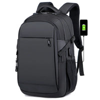 HKM-178515 15.6-Inch Waterproof Oxford Polyurethane Backpack for Daily Business and Travel