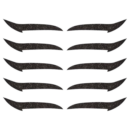 HKM-178515 Reusable Eyeliner Stickers in Multiple Colors – 10 Stickers per Pair, Various Designs Available