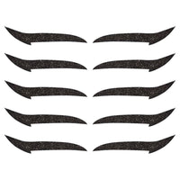HKM-178515 Reusable Eyeliner Stickers in Multiple Colors – 10 Stickers per Pair, Various Designs Available