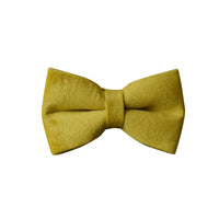 HKM-1787965 Adjustable Yellow Fleece Dog Collar for Medium to Large Dogs with Bow Knot and Leash Set