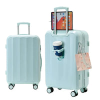 HKM-178835 Stylish Trolley Suitcase Set with Wheels for Effortless Travel - Ideal for Girls