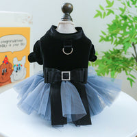 HKM-1790525 Spring and Summer Thin Dress for Dogs and Cats - Casual Wedding Outfit in Multiple Sizes