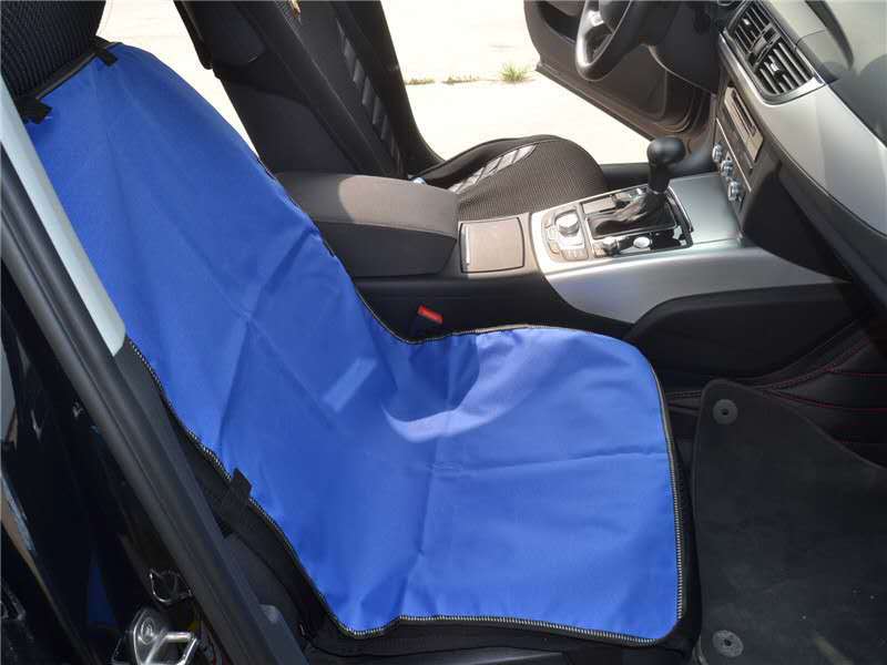 HKM-1790781 Waterproof Car Pet Front Seat Cushion with Adjustable Straps and Non-Slip Design