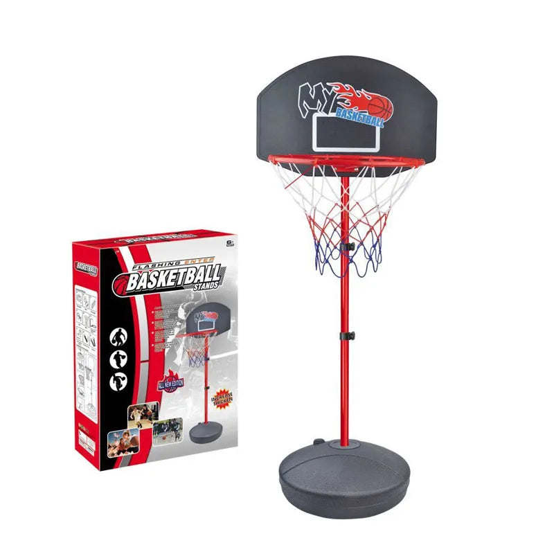 HKM-179091 Adjustable Indoor Basketball Hoop for Kids - Portable and Customizable Stand Game