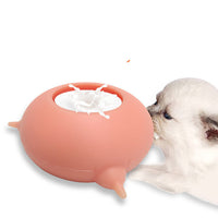 HKM-1792573 Silicone Pet Bowl with Molar Training Design for Dogs and Cats