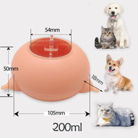 HKM-1792573 Silicone Pet Bowl with Molar Training Design for Dogs and Cats