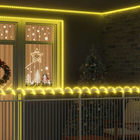 HKM-179411 Warm White 20m LED Light Rope with 480 LEDs - Flexible, Remote Control, Indoor & Outdoor Use